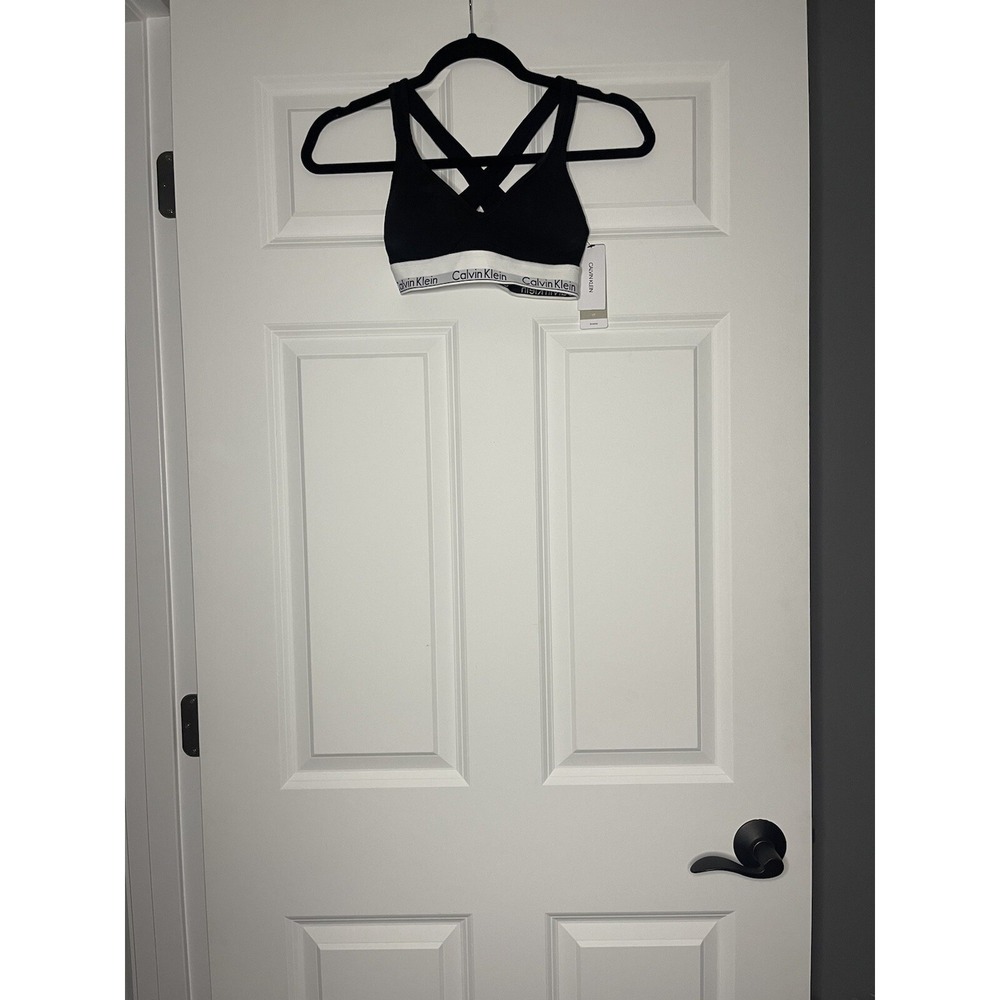 Calvin klein modern comfort lift Sports bra Seamless Logo Band Intimates  XS NWT